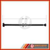 Rear Driveshaft - DS6404