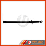 Rear Driveshaft - DSEX09