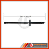 Rear Driveshaft - DSLE11