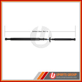 Rear Driveshaft - DSME18