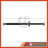 Rear Driveshaft - DSQ707