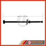 Rear Driveshaft - DSSR04