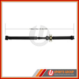 Rear Driveshaft - DSTA16