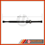 Rear Driveshaft - DSTU00