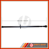 Rear Driveshaft - DSVU08