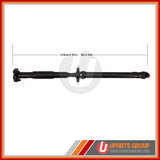 Rear Driveshaft - DSX316