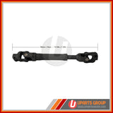 Lower Intermediate Steering Shaft - JCCO14