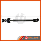 Lower Steering Shaft - JCEX11