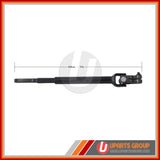 Upper Intermediate Steering Shaft - JCGS08