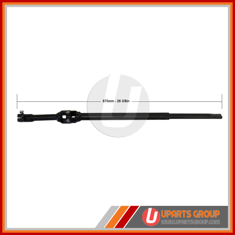 Lower Intermediate Steering Shaft - JCQU10