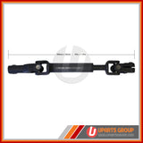 Lower Intermediate Steering Shaft - JCRA14