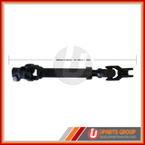 Lower Steering Shaft - JCSE07