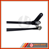Front Wiper Transmission Linkage with Motor Assembly - WAAC09