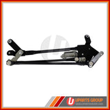 Front Wiper Transmission Linkage with Motor Assembly - WAAC09