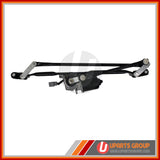 Front Wiper Transmission Linkage with Motor Assembly - WAAT13