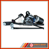 Front Wiper Transmission Linkage with Motor Assembly - WABO22