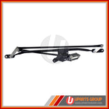 Front Wiper Transmission Linkage with Motor Assembly - WAC107