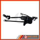 Front Wiper Transmission Linkage with Motor Assembly - WACO10
