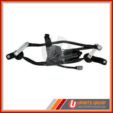 Front Wiper Transmission Linkage with Motor Assembly - WACO14