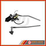 Front Wiper Transmission Linkage with Motor Assembly - WACO89