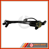 Front Wiper Transmission Linkage with Motor Assembly - WADS93