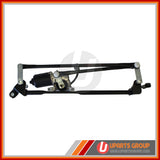 Front Wiper Transmission Linkage with Motor Assembly - WAEP18