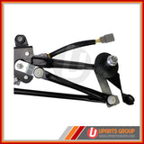 Front Wiper Transmission Linkage with Motor Assembly - WAFI15