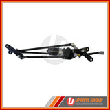 Front Wiper Transmission Linkage with Motor Assembly - WAG304