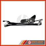 Front Wiper Transmission Linkage with Motor Assembly - WAIM02