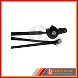 Front Wiper Transmission Linkage with Motor Assembly - WAIM08