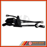 Front Wiper Transmission Linkage with Motor Assembly - WAIM15