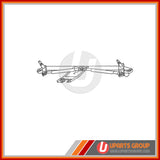 Front Wiper Transmission Linkage with Motor Assembly - WAIM16