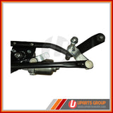 Front Wiper Transmission Linkage with Motor Assembly - WAJU10