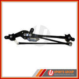 Front Wiper Transmission Linkage with Motor Assembly - WAKI10
