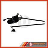 Front Wiper Transmission Linkage with Motor Assembly - WALC93