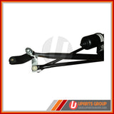Front Wiper Transmission Linkage with Motor Assembly - WALE09