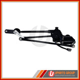 Front Wiper Transmission Linkage with Motor Assembly - WALE15