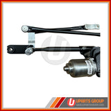 Front Wiper Transmission Linkage with Motor Assembly - WALF11