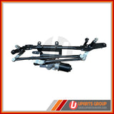 Front Wiper Transmission Linkage with Motor Assembly - WAM313