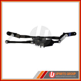 Front Wiper Transmission Linkage with Motor Assembly - WAM610