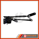 Front Wiper Transmission Linkage with Motor Assembly - WAM615