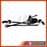 Front Wiper Transmission Linkage with Motor Assembly - WAMA13