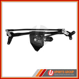 Front Wiper Transmission Linkage with Motor Assembly - WAMD01