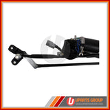 Front Wiper Transmission Linkage with Motor Assembly - WAMD14