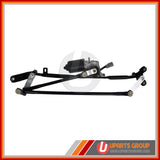 Front Wiper Transmission Linkage with Motor Assembly - WAMD14