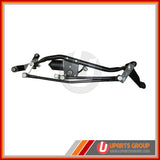 Front Wiper Transmission Linkage with Motor Assembly - WAOD11
