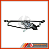 Front Wiper Transmission Linkage with Motor Assembly - WAOR12