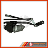 Front Wiper Transmission Linkage with Motor Assembly - WAOU22