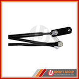 Front Wiper Transmission Linkage with Motor Assembly - WAPA17