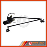 Front Wiper Transmission Linkage with Motor Assembly - WAPA92